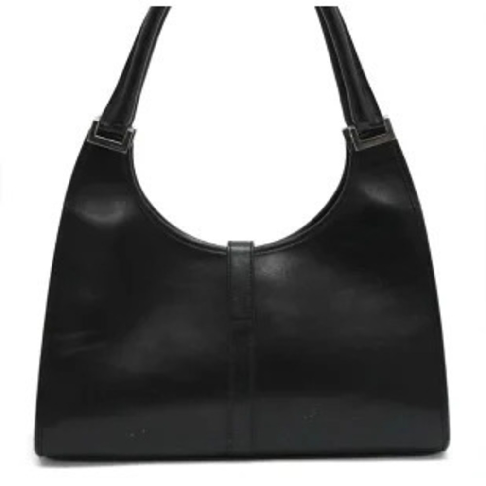 Gucci Jackie Handbag Leather Black - Picture 2 of 6